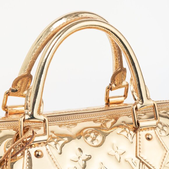 Louis Vuitton Speedy 30 Miroir Dore Monogram Miroir Boston Bag - Picture 6 of 14